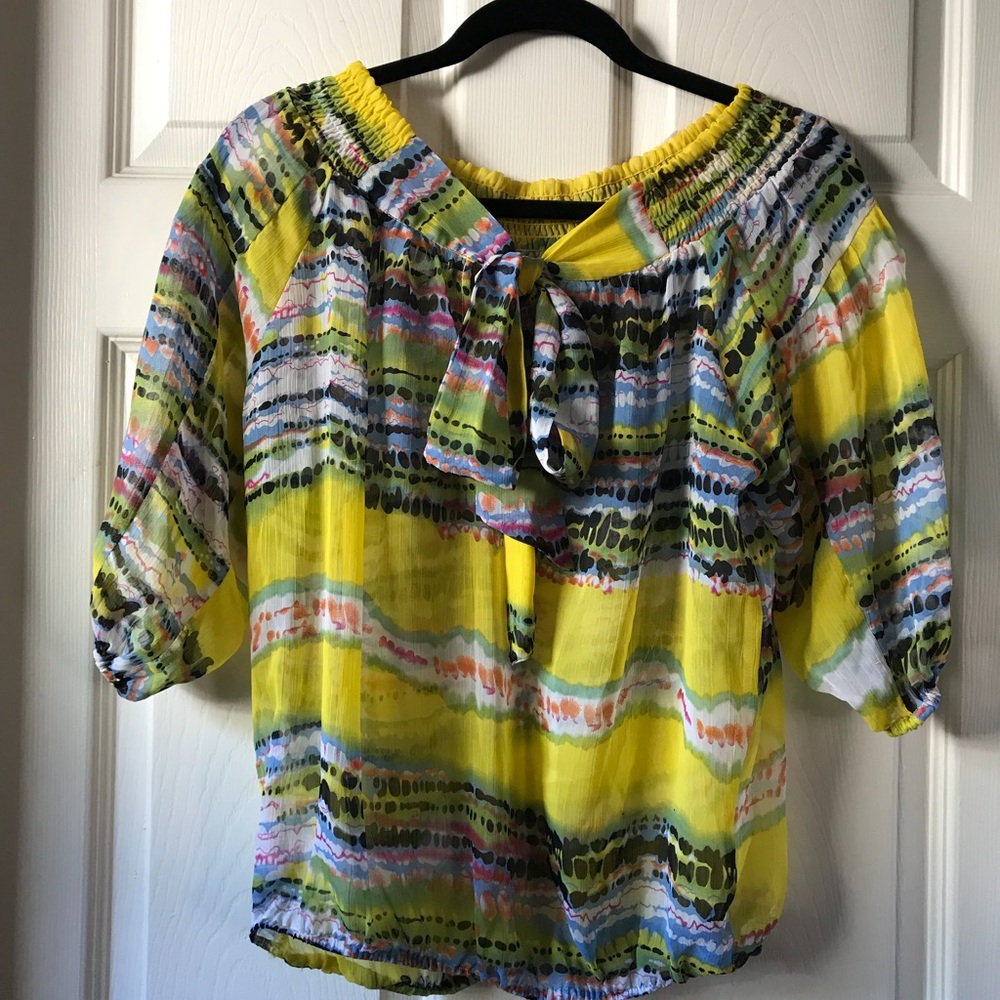 Sheer top NWOT
